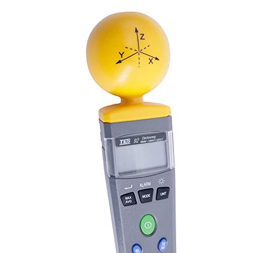 Graigar TES-92 EMF Meter Triaxial Data Logger The Electromagnetic Radiation Detector TES92
