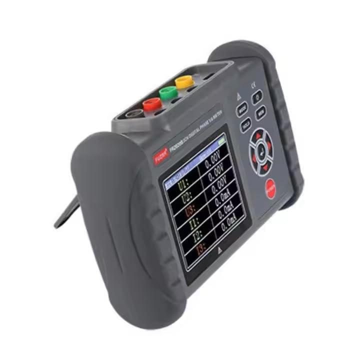 FR2020B Large-Diameter Three-Phase Digital Phase Voltage Meter 3CH Phase Digital VA Meters