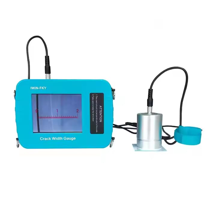 Graigar GTJ-FKY Digital Concrete Crack Width Tester Gauge Meter 0.01~2.00mm Bridges Tunnels Buildings Metal Surface Crack Width Slit Width Gauge