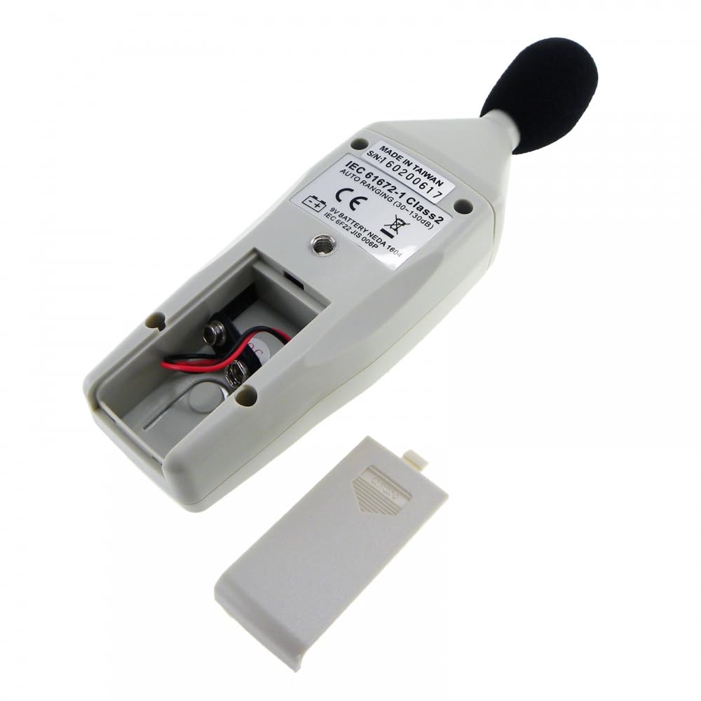 Tenmars TM-103 Sound Level Meter Noise Meter with Datalogging Frequency Range 31.5Hz~8KHz