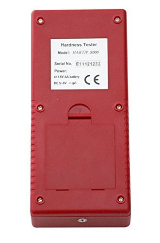 Graigar HARTIP-3000 Digital Leeb Hardness Tester Portable Metal Hardness Tester with RS232 Interface HL HRC HRB HB HV HS Scale
