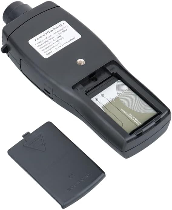 Smart Sensor AR8500 Handheld Ammonia Gas Detector Alarm Digital NH³ Gas Tester 0-100PPM with Large LCD Display
