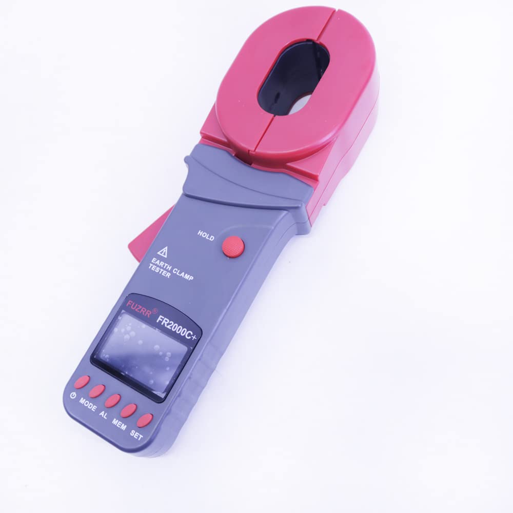FR2000C+ Clamp Ground Resistance Tester Multifunctional Resistance Tester Range: 0.01-1200ohm