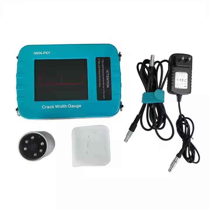 Graigar GTJ-FKY Digital Concrete Crack Width Tester Gauge Meter 0.01~2.00mm Bridges Tunnels Buildings Metal Surface Crack Width Slit Width Gauge