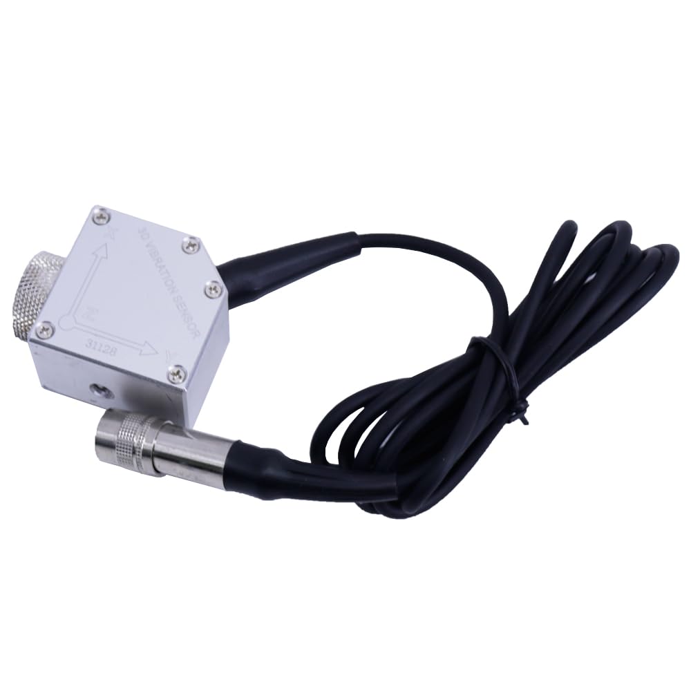 VM-6380 Digital Vibration Tester Portable 3D 3-Axis Piezoelectric Machinery Vibrometer Frequency 10Hz~10kHz Acceleration