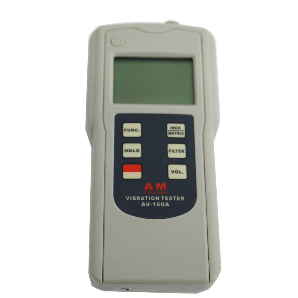AV-160A Vibration Tester Portable Vibration Meter Speed Range: 0.1~400.0mm/s True RMS