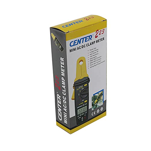 CENTER-223 Mini Clamp Meter High Resolution AC/DC Current Clamp Meter