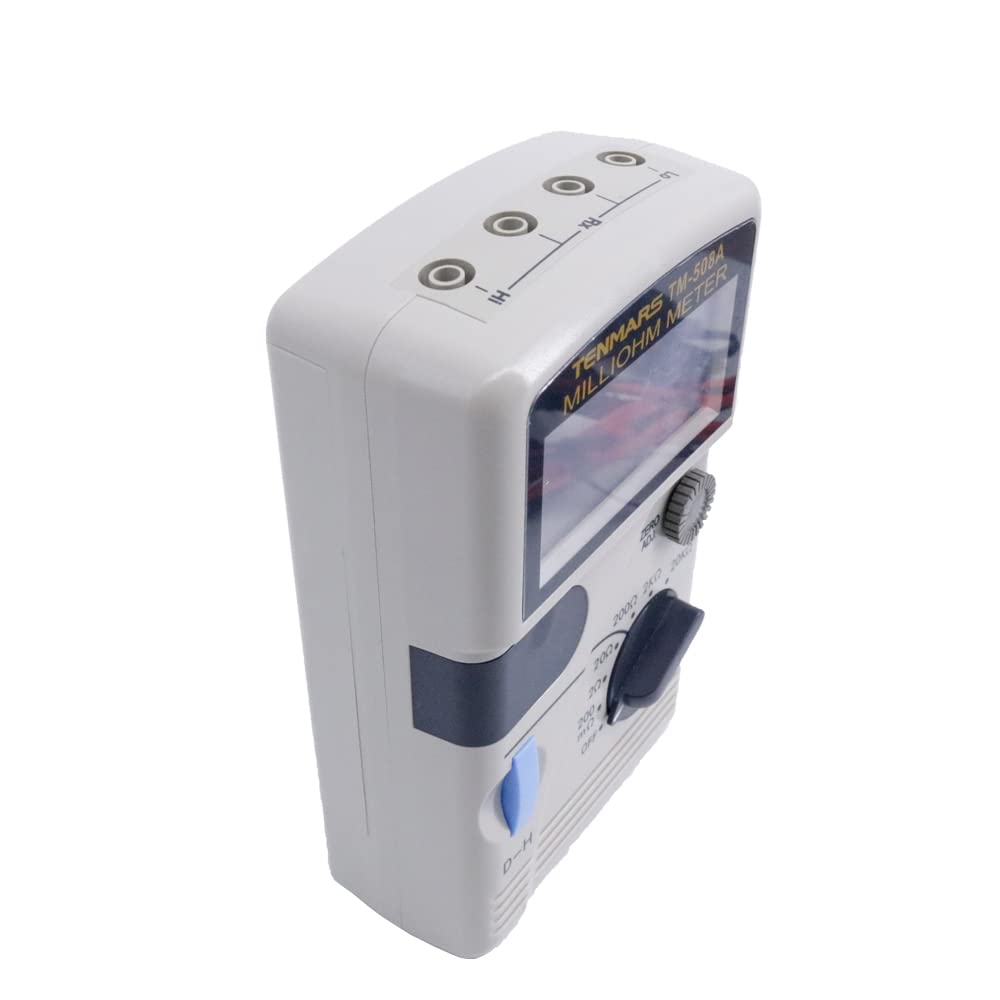 Tenmars TM-508A Digital Micro Resistance Meter Milliohm Meter 0.1m to 20K Ohm