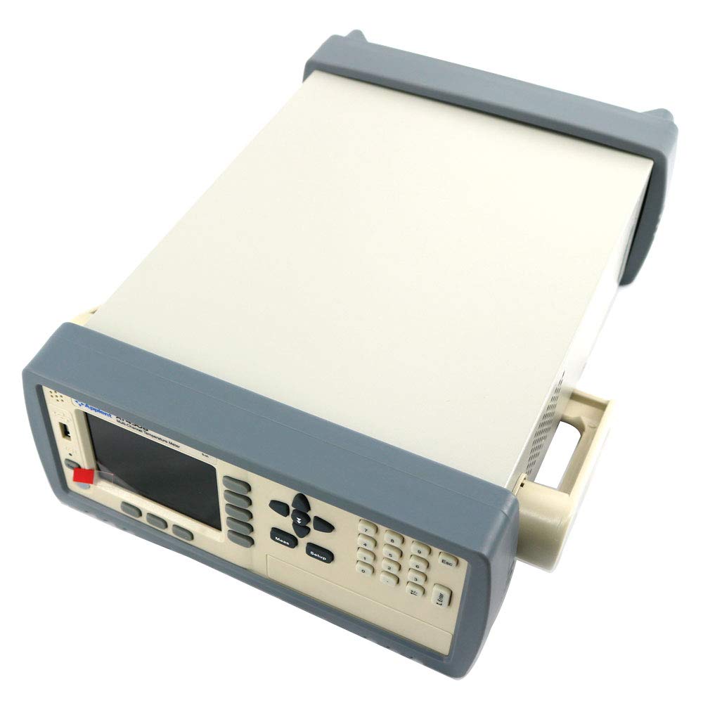 Graigar AT4508 8 Channels Temperature Recorder Meter for Industry with LCD Display Thermocouple Data Logger -200℃~1300℃