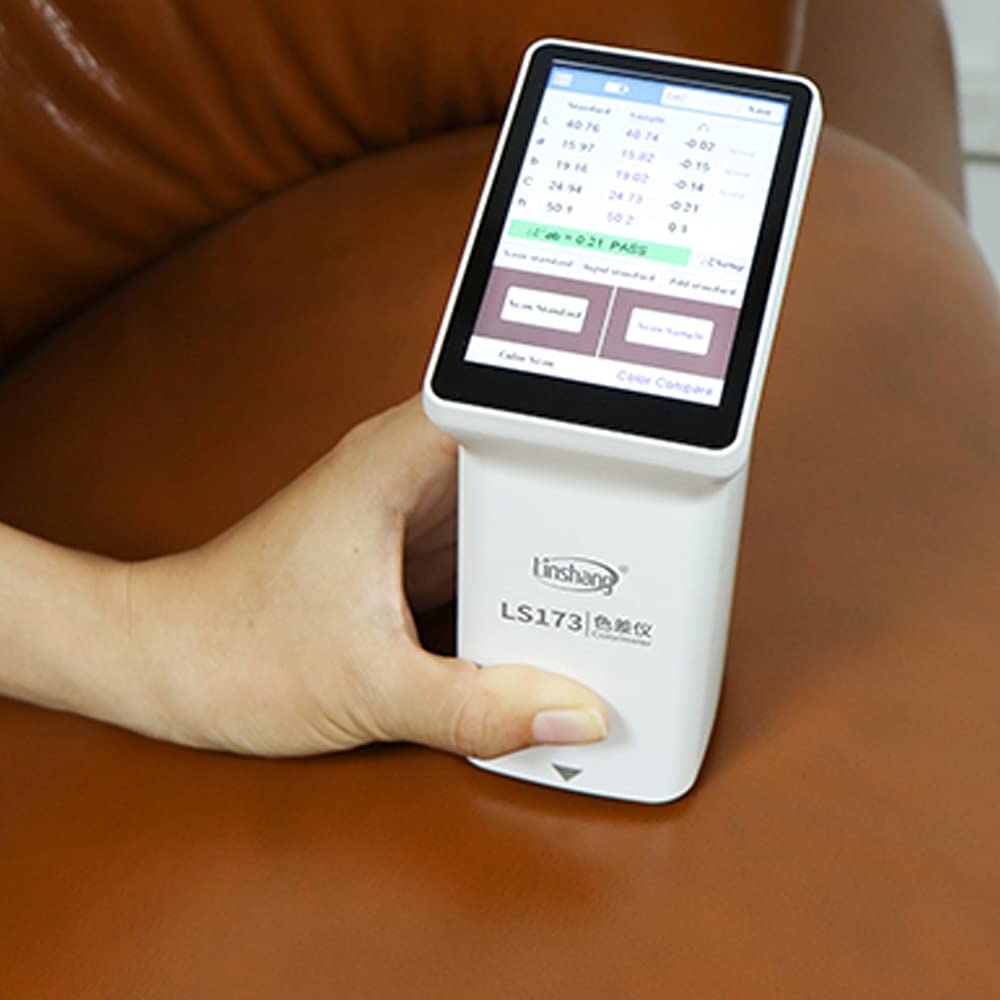 LS173 Portable Multifunctional Colorimeter D/8° Touch Scree Color Difference Analyzer Color Tester