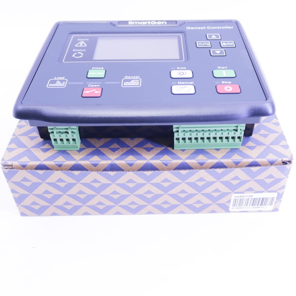 SmartGen HGM6110N Generator Controller Single Unit Automation Remote Signal Start/Stop Automatic Start Module with USB Interface Gernerator Part