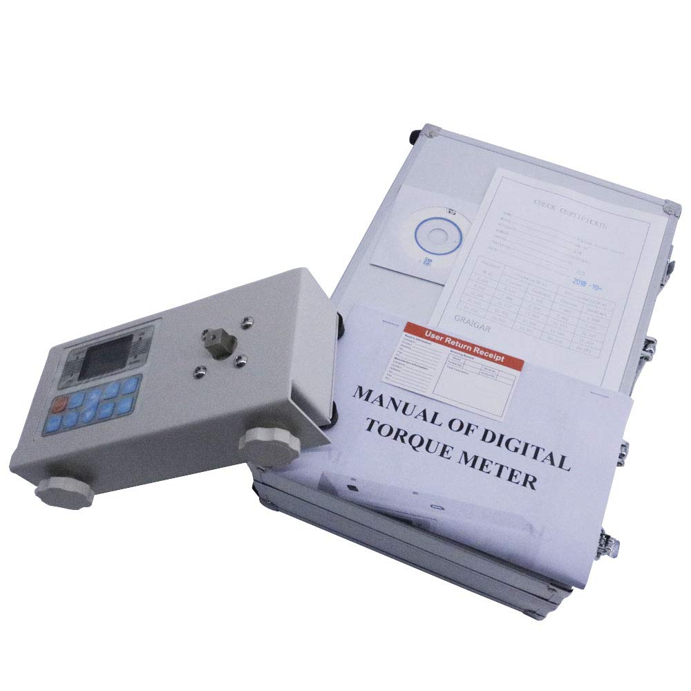 Graigar Multi-functional Digital Torquemeter Torque Electric Meter Tester Gauge ANL-20 Digital Torque Meter Designed for Measuring All Kinds of Torque