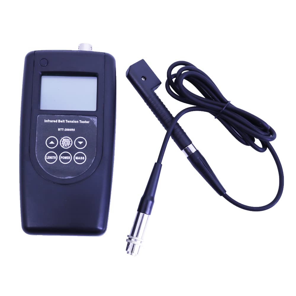 New BTT-2880R5 Split Portable Infrared Belt Tension Tester Range 10~500Hz Digital Motor Tensiometer 1.2m Length Cable Probe