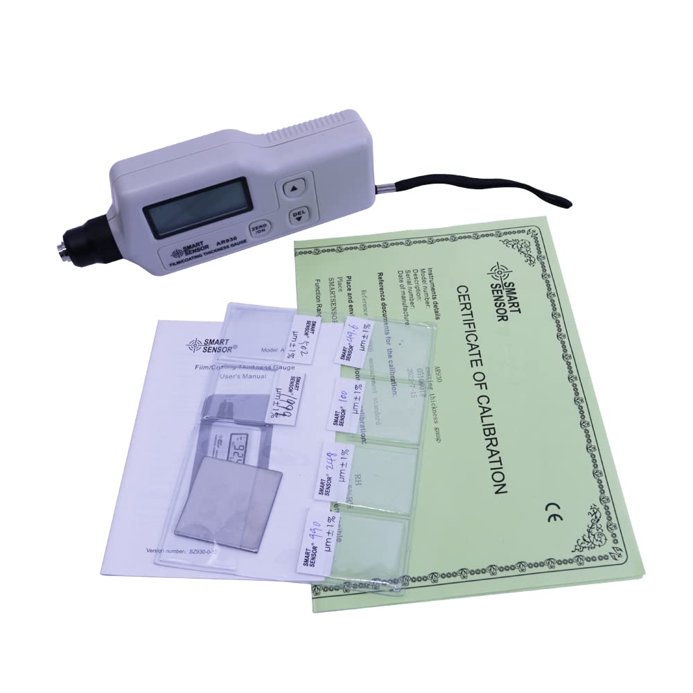 Smart Sensor AR930 Digital Magnetic Induction Film/Coating Thickness Gauge 0~1800μm