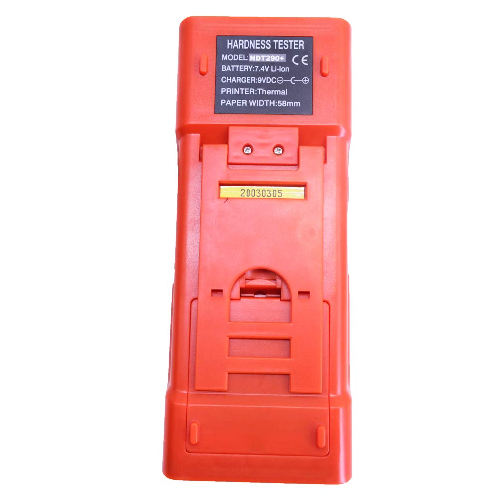NDT290+ Portable Hardness Tester with D Impact Device and Built-in Printer for HL, HB, HRB, HRC, HRA, HV, HS
