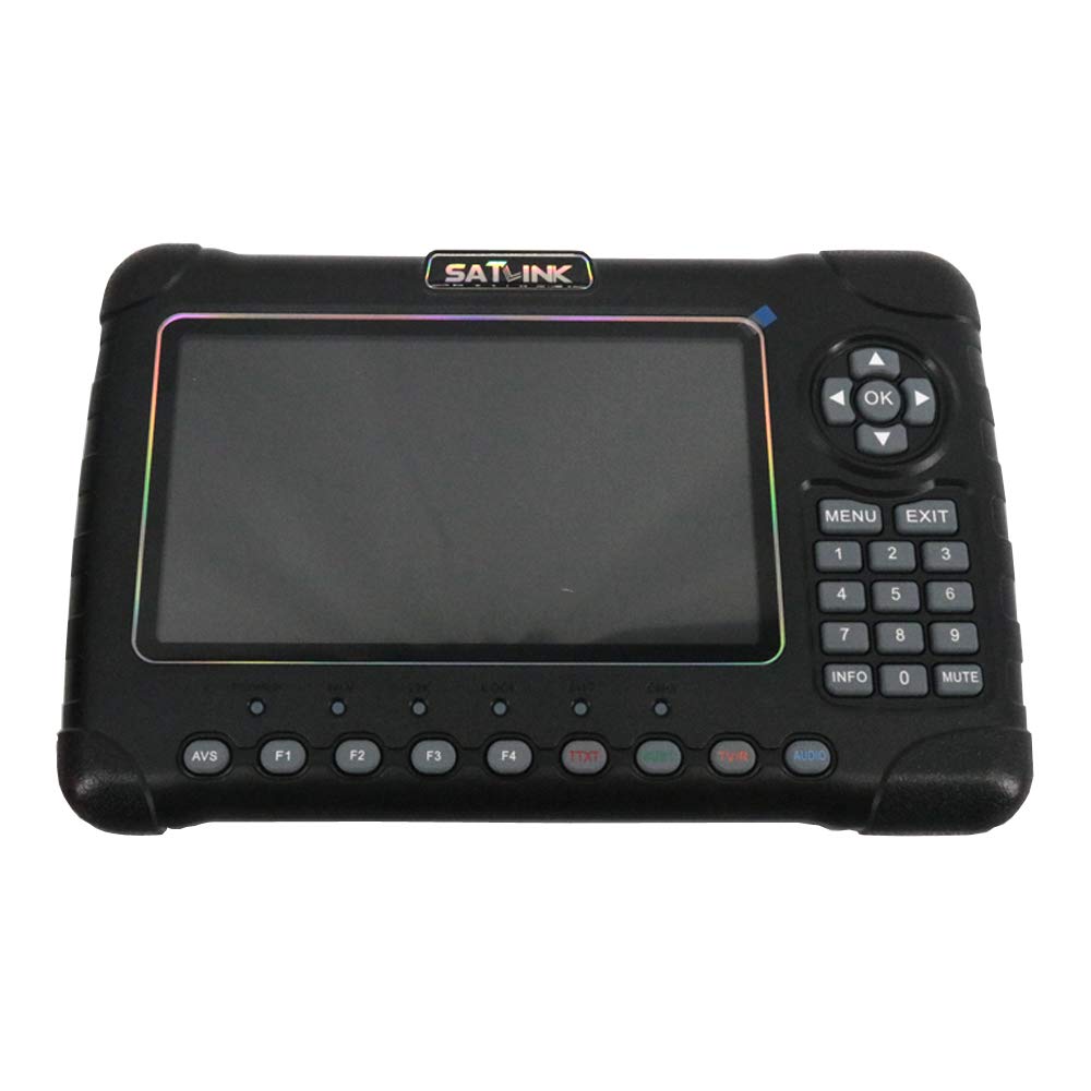 Graigar WS-6980 7'' Inch High Definition Digital Satellite TV Finder WS6980 Digital Satellite Signal Finder Meter DVB-S2/C/T2 COMBO Spectrum Analyzer Optical Power Detection Constellation Analyzer