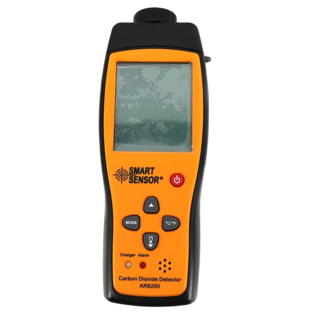 Smart Sensor AR8200 Digital CO2 Meter Monitor Gas Detector Carbon Dioxide Tester 350~9999PPM