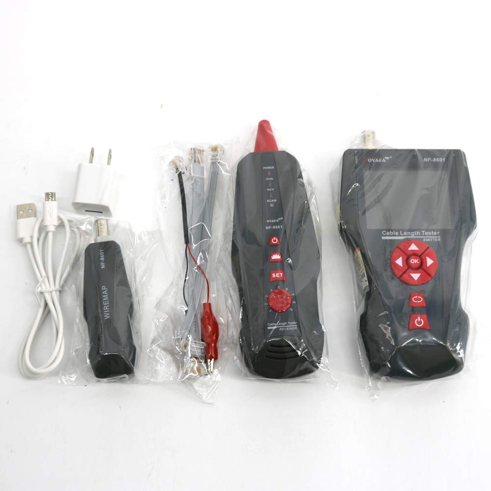 NF-8601W Multi-Functional Network Cable Length Tester LCD Breakpoint Tester POE