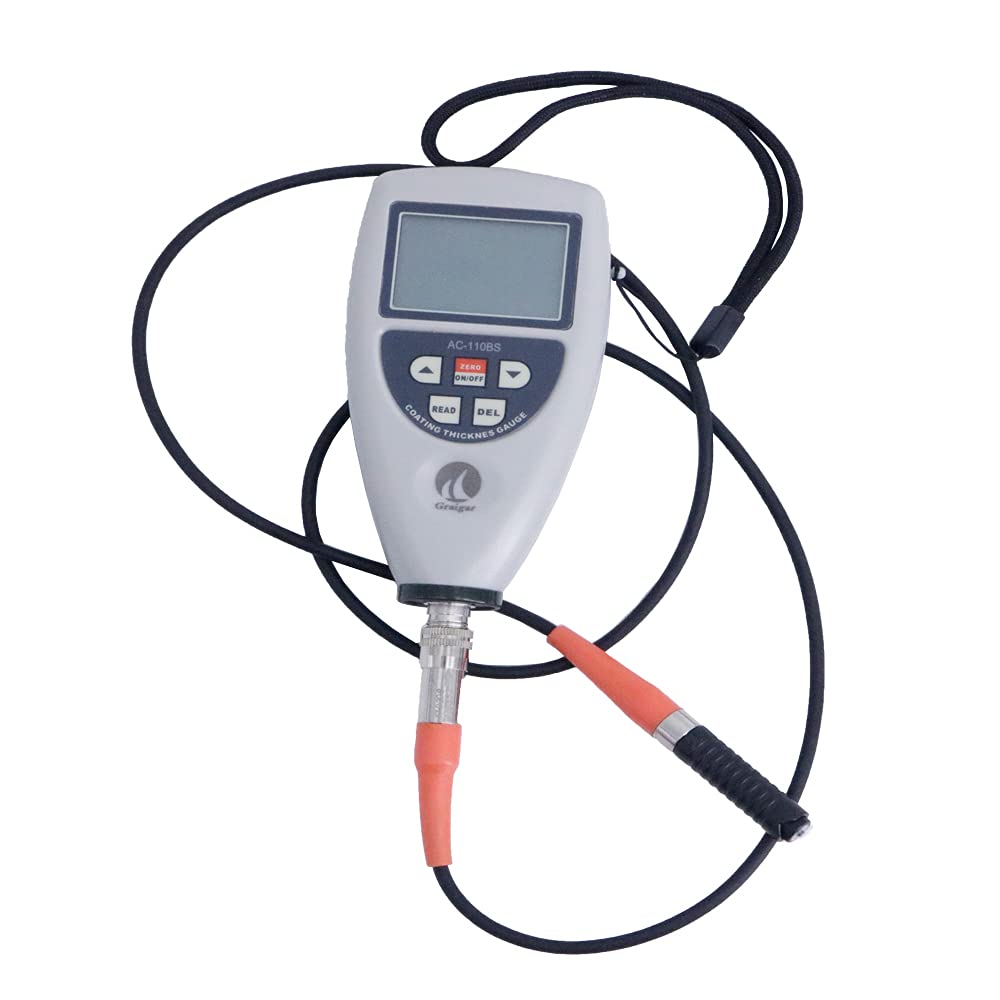 AC-110BS Portable Coating Thickness Gauge 0~1250um with Separate Sensor Painting Thickness Meter