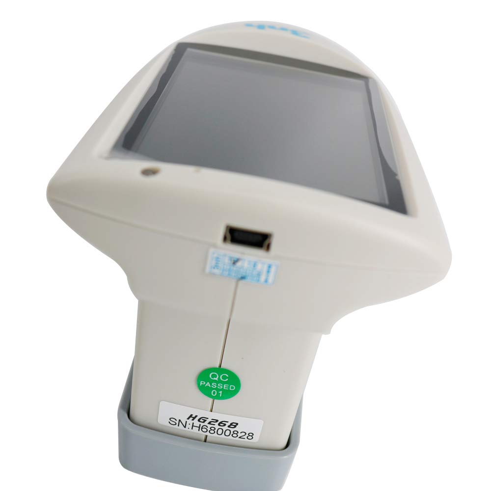 Graigar Digital Glarimeter HG268 Tri-angle Gloss Meter Glossmeter 20 60 85 Degree with USB RS-232 Interface Storage 1000 Data