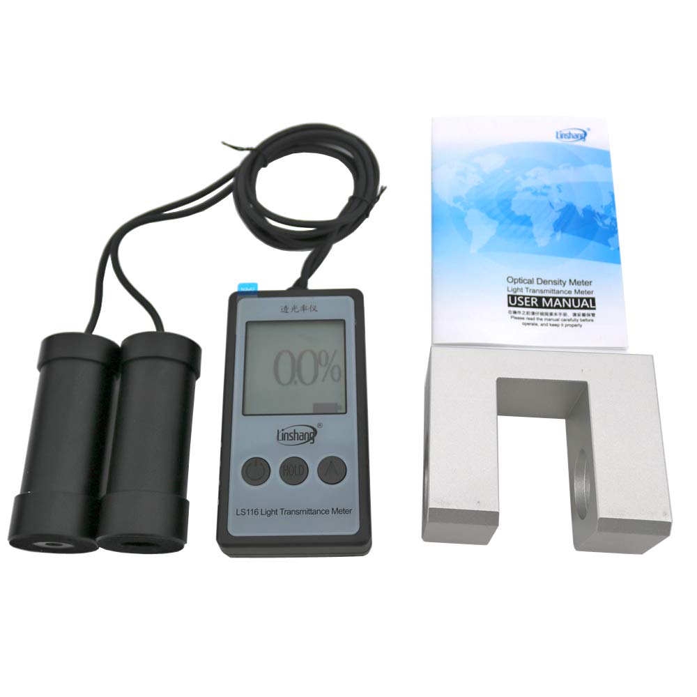 Graigar Light Transmittance Meter LS116 Optical Transmission Meter with 380-760nm White Light Transmittance CIE Standard