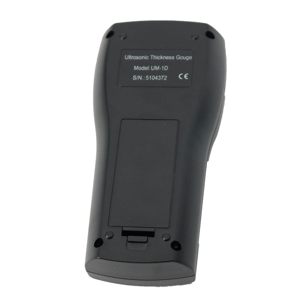 Graigar UM-1D Digital Through Coating Ultrasonic Thickness Gauge Tester Meter 0.03'' to 12'' with PT-08 Probe Transducer P-E and E-E Echo-Echo