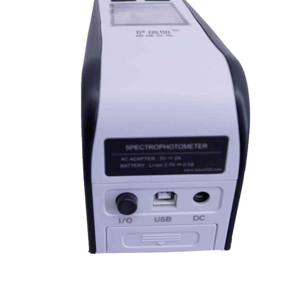 WS2600 Precise Spectrophotometer d/8 Colorimeter Color Meter 4mm&8mm Measuring Caliber Color Analyzer