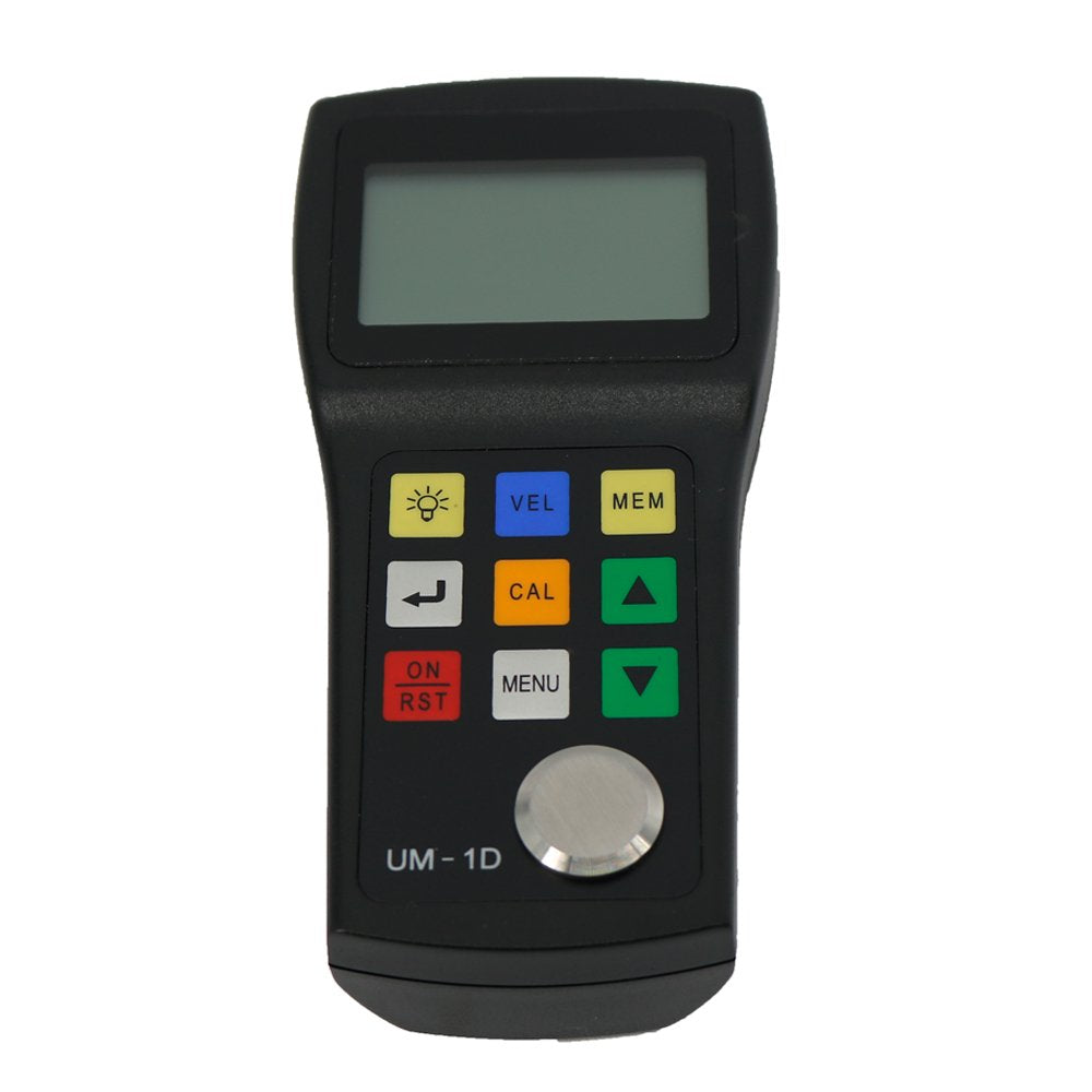 Graigar UM-1D Digital Through Coating Ultrasonic Thickness Gauge Tester Meter 0.03'' to 12'' with PT-08 Probe Transducer P-E and E-E Echo-Echo