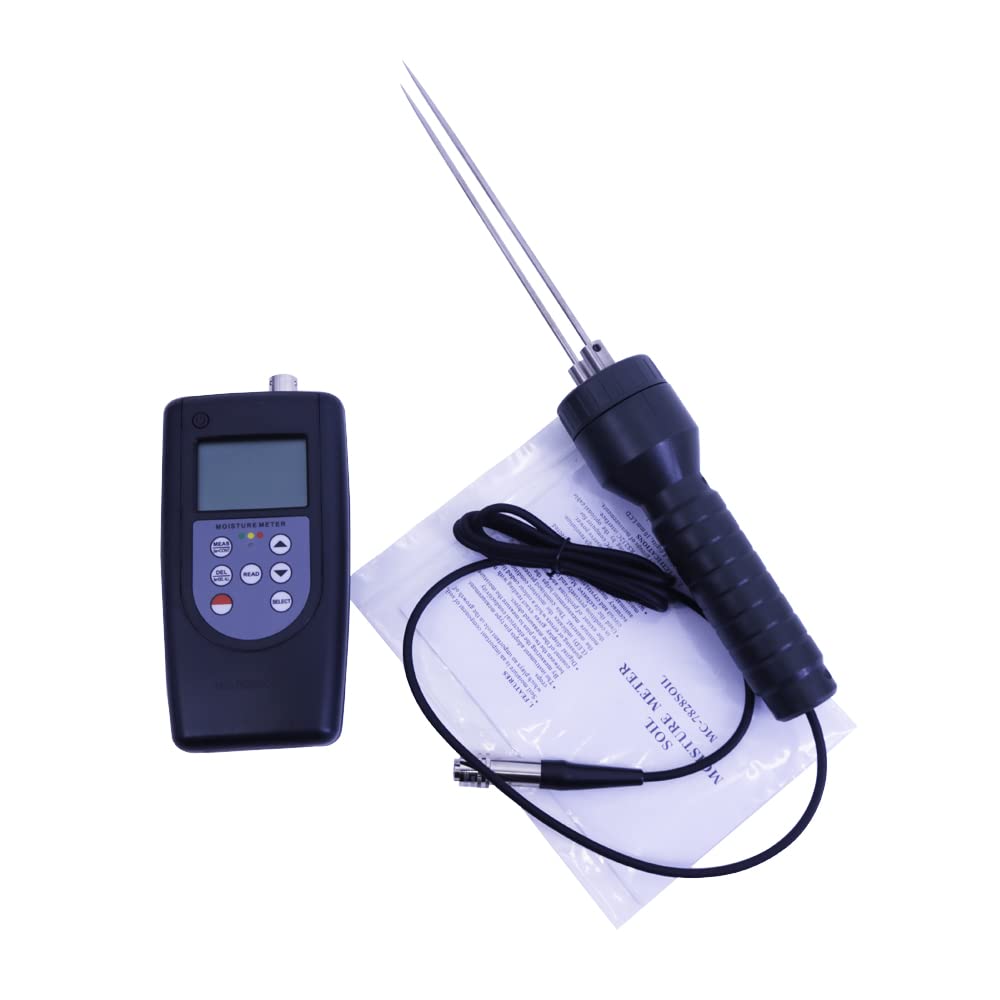 MC-7828SOIL Digital Soil Moisture Meter Pin Type Soil Water Content Analyzer Range 0~80%