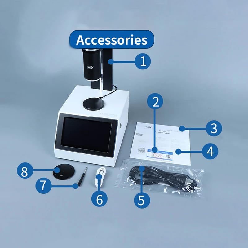 LS155 Digital Clarity Color Haze Glass Plastic Film Liquid Transparent Transmittance Measurement Analyzer Haze Meter