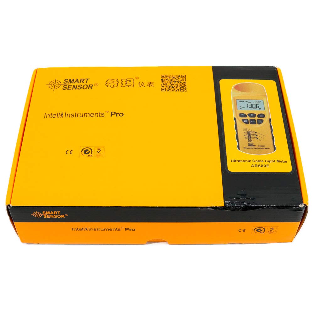 Graigar AR600E Digital Handheld Ultrasonic Cable Height Meter Tester 3-23m Height Measuring Instruments