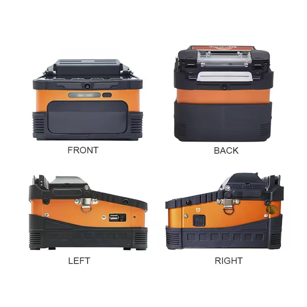 AI-6C Automatic Fiber Optic Fusion Splicer Kit Optical Fiber Fusion Splicer Electric FTTH Welding Machine