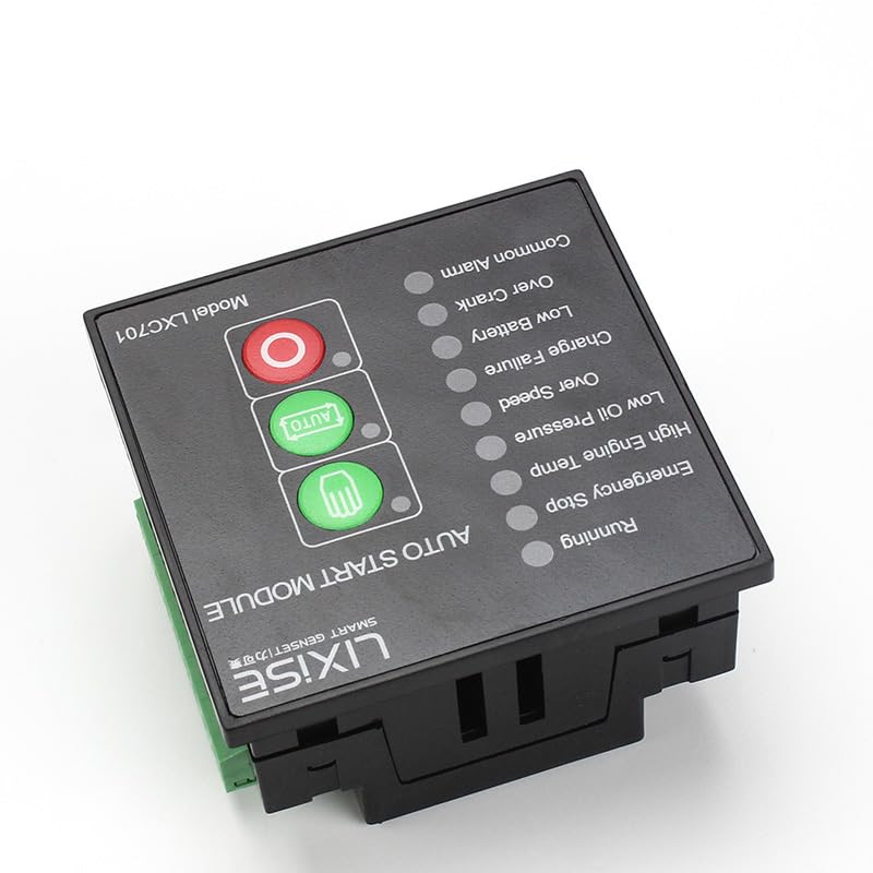LXC701 Generator Auto Start Controller Generator Control Module Completely Replaced DSE701