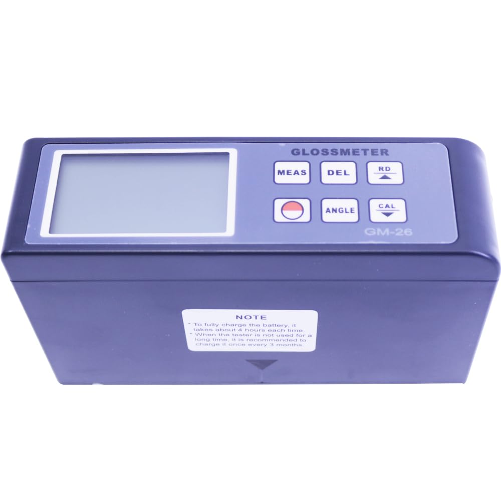 Graigar GM-26 Portabel Digital Glossmeter Gloss Meter 20º 60º 0.1-200Gu Range with Data Memory