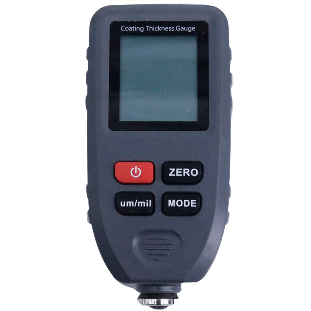 Graigar Digital Coating Thickness Gauge TC100 Paint Coating Thickness Meter Fe/NFe 0-1.25mm with LCD Display Electroplate Feeler Tester