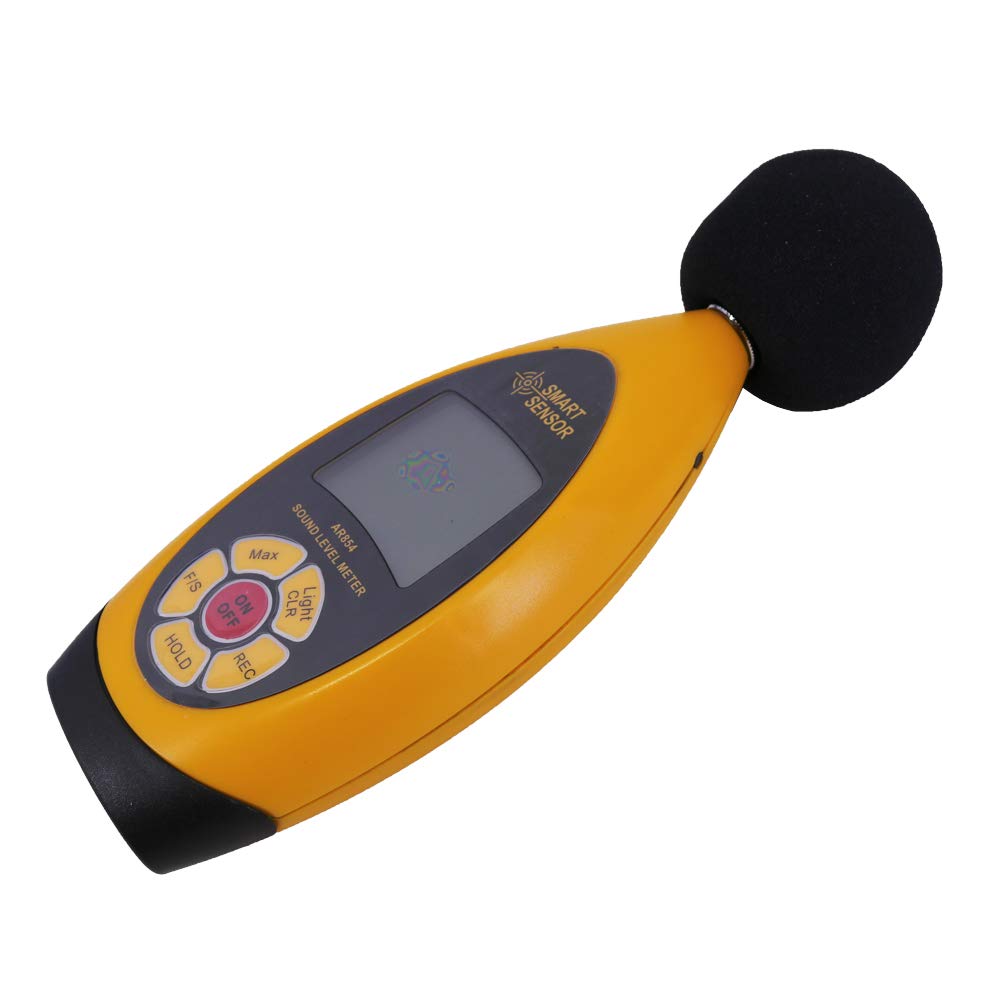 Smart Sensor AR854 Digital Sound Level Meter Noise Level Meter with Software 30~130dBA 20Hz~8KHz