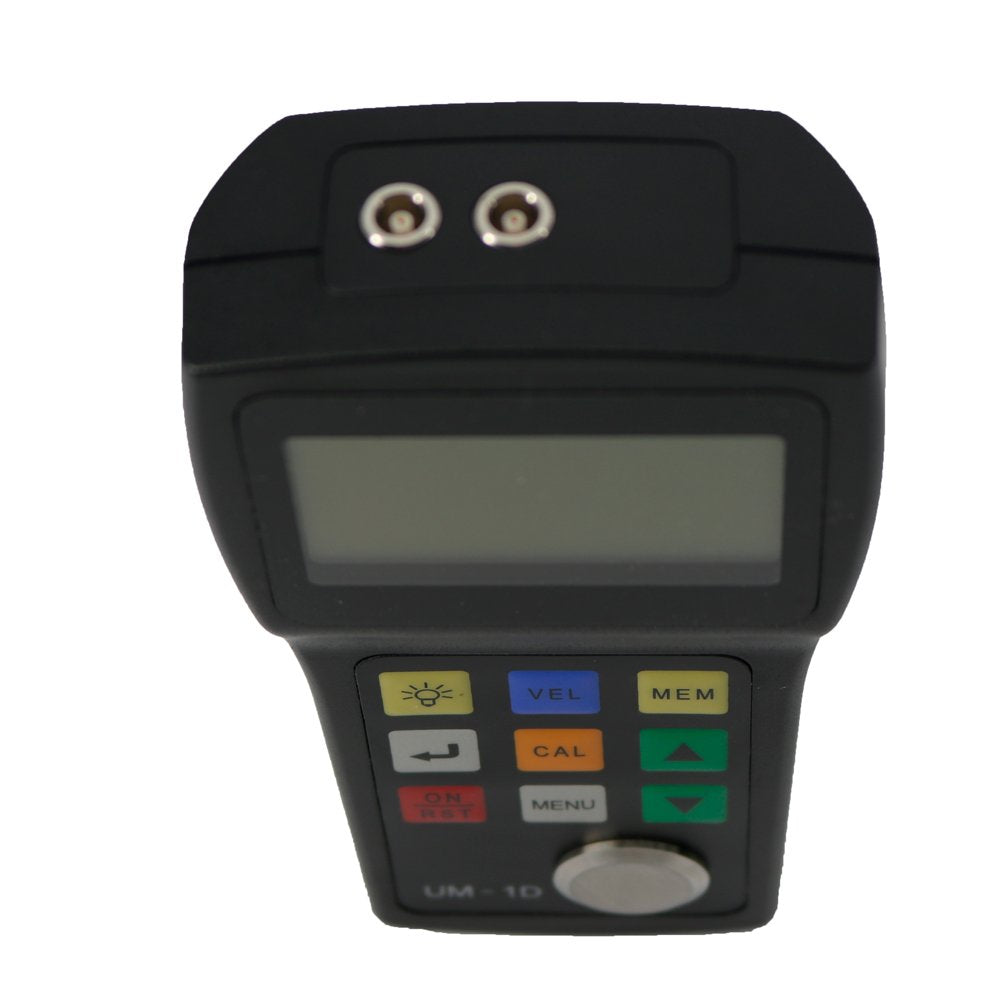 Graigar UM-1D Digital Through Coating Ultrasonic Thickness Gauge Tester Meter 0.03'' to 12'' with PT-08 Probe Transducer P-E and E-E Echo-Echo