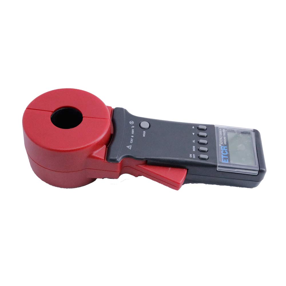 Graigar ETCR2100A+ Digital Clamp Meter Ground Earth Resistance Meter Tester Clamp Earth Resistance Tester 0.01-1200 Measuring Range