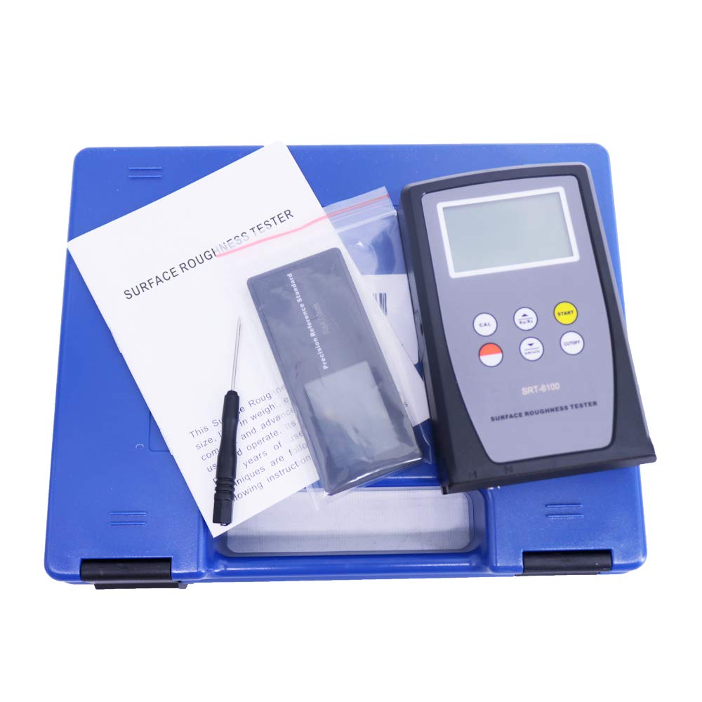 SRT-6100 Digital Surface Roughness Tester Multiple Parameter Measurement Ra Rz Metal Roughness Meter