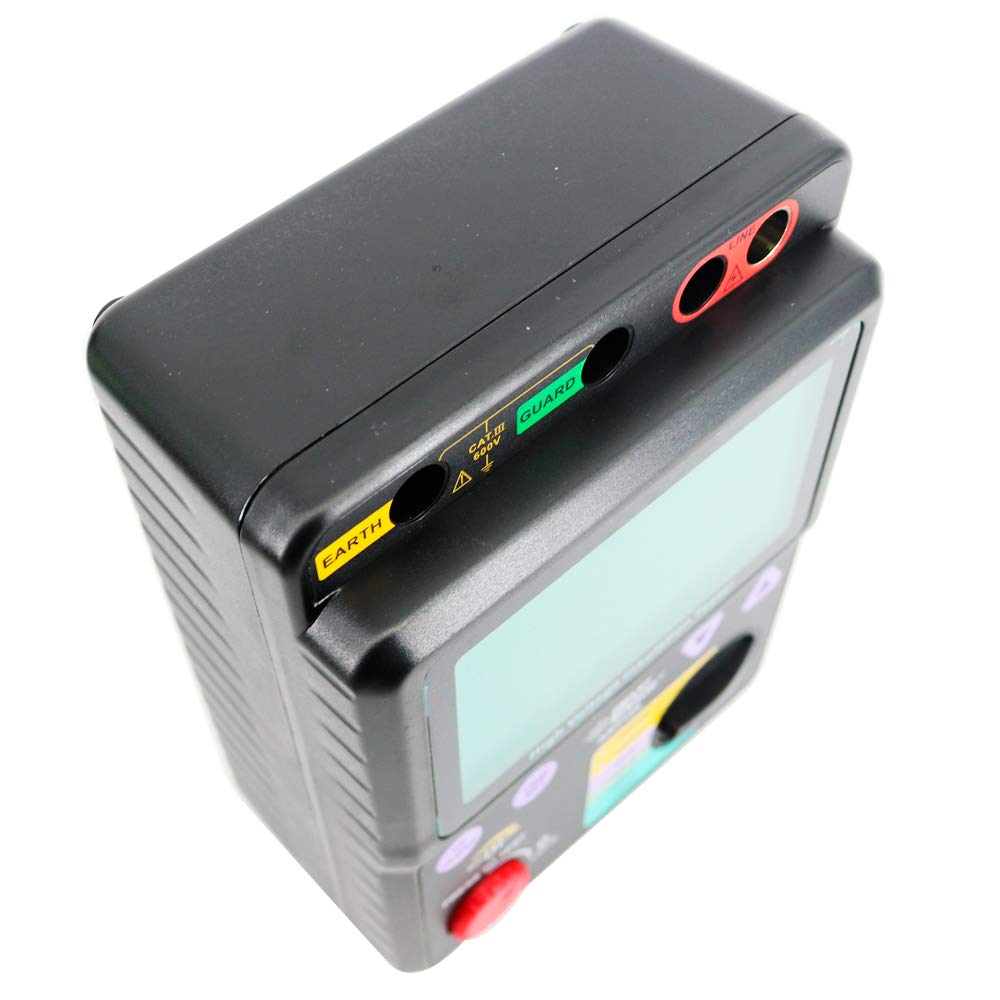 Graigar AR3126 High Voltage Insulation Resistance Tester Meter 500V/1000V/2500V/5000V High Voltage Digital Mega Ohmmeter