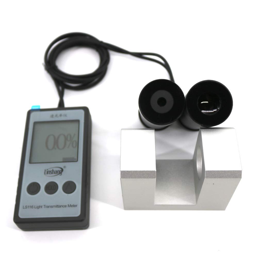 Graigar Light Transmittance Meter LS116 Optical Transmission Meter with 380-760nm White Light Transmittance CIE Standard