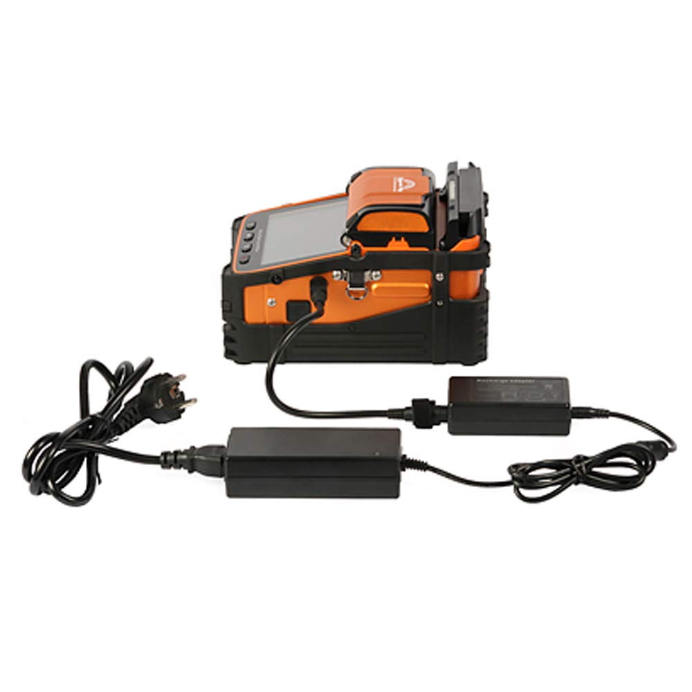 Graigar AI-9 Automatic Fiber Optical Fusion Splicer AI-9 Fiber Splicing Machine Tool Accessories Set Expanded 300 Times 5-Inch TFT Display