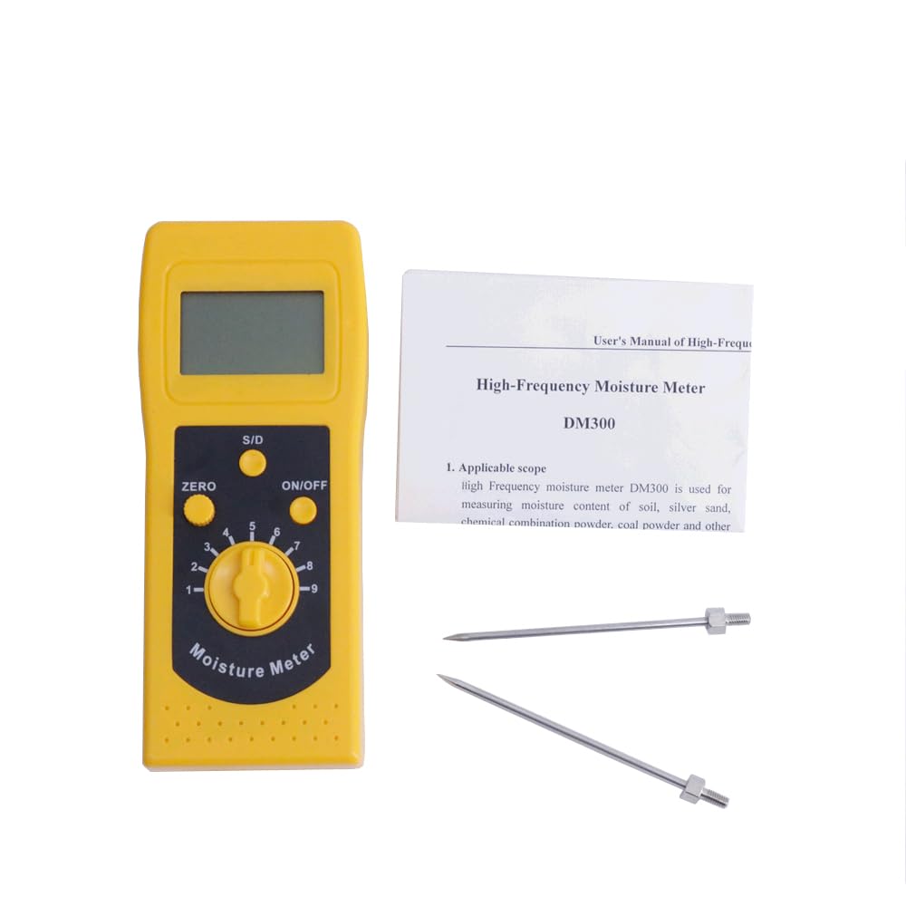 DM300 Double Needle Coal Moisture Analyzer Digital Moisture Meter Resolution: 0.1/0.01