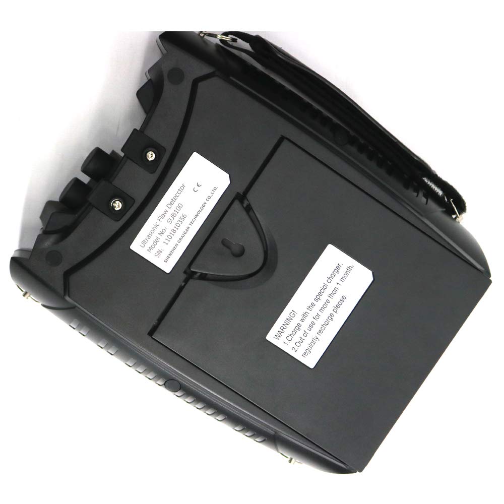 Graigar Digital Ultrasonic Flaw Detector SUB100 Defectoscope 5.7inch TFT LCD Scanning Range 0 to 10000mm Bandwidth 0.2~15MHz