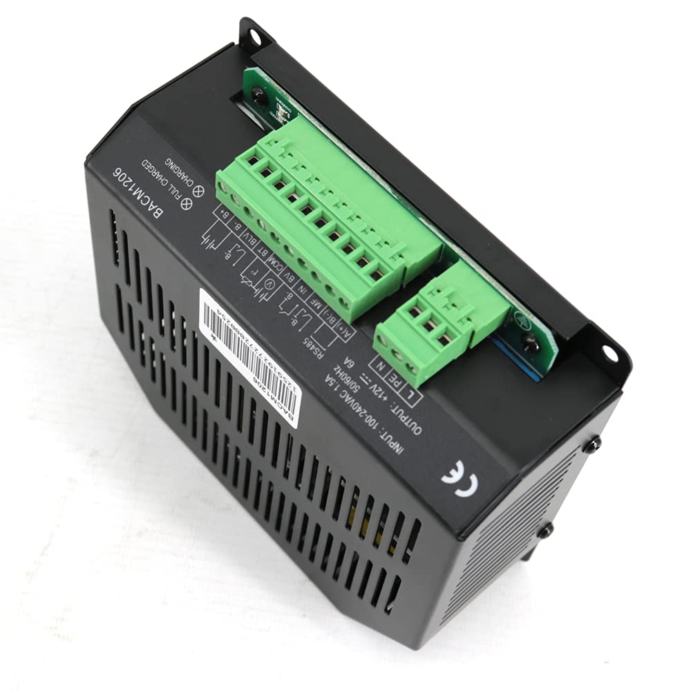 SmartGen BACM1206 Battery Charger Lead-Acid Engine Starter Battery Charger 6A 12V Generator Parts