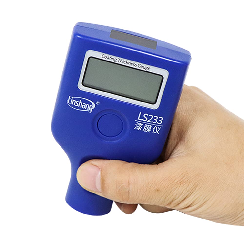 LS233 Automotive Car Paint Thickness Meter with Dual Screen Fe/NFe Coating Thickness Gauge