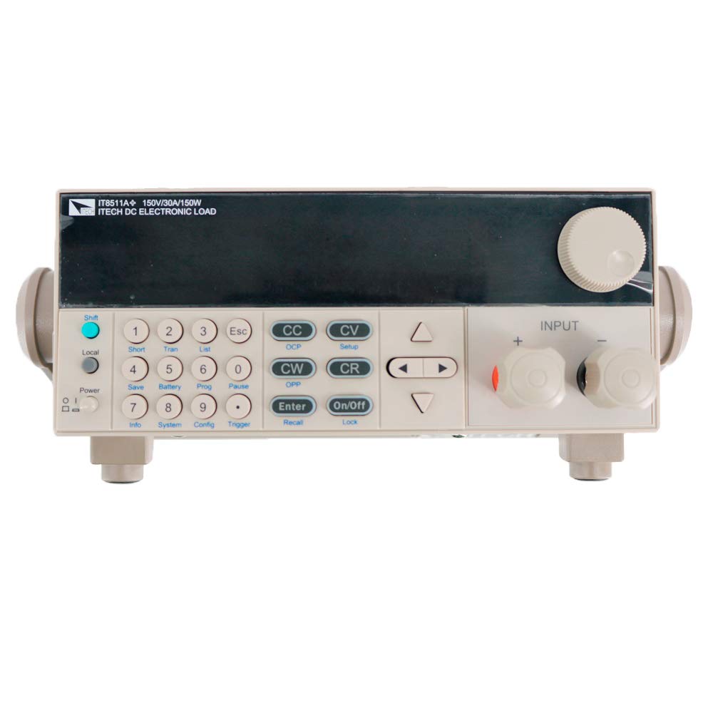 Graigar IT8511A+ Single Channel Programmable DC Electronic Loads 150V 30A 150W Short Circuit Battery Tester
