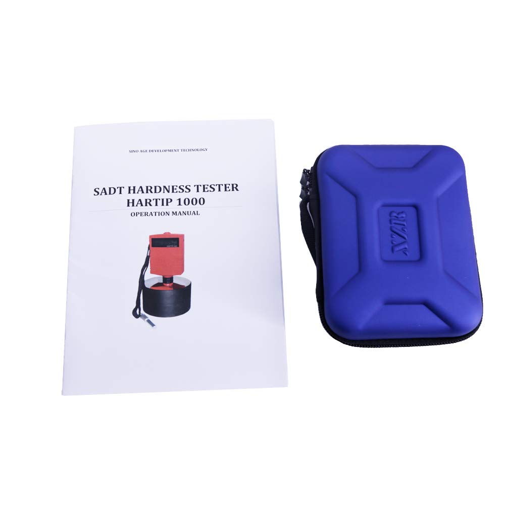 Graigar HARTIP1000 Portable Digital Leeb Hardness Tester Gauge HARTIP-1000 Hardness Scale Leeb Hardness Tester