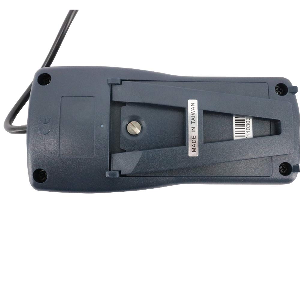 Graigar TES-1340 Hot Wire Thermo Anemometer TES1340 HVAC Air Flow Velocity Tester Air Wind Flow Meter