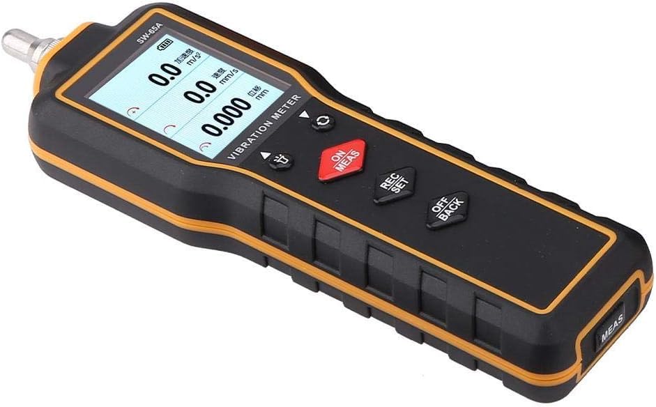 Digital Vibration Meter vibrometer Tester Gauge Analyzer Measure Precision sensitivity accelerometers SW-65A